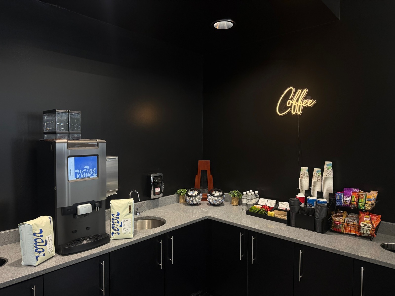 ARS managed coffee setup in a North Metro Atlanta workplace